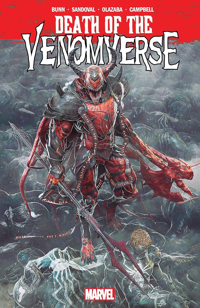 Death of the Venomverse — Marvel Comics cover