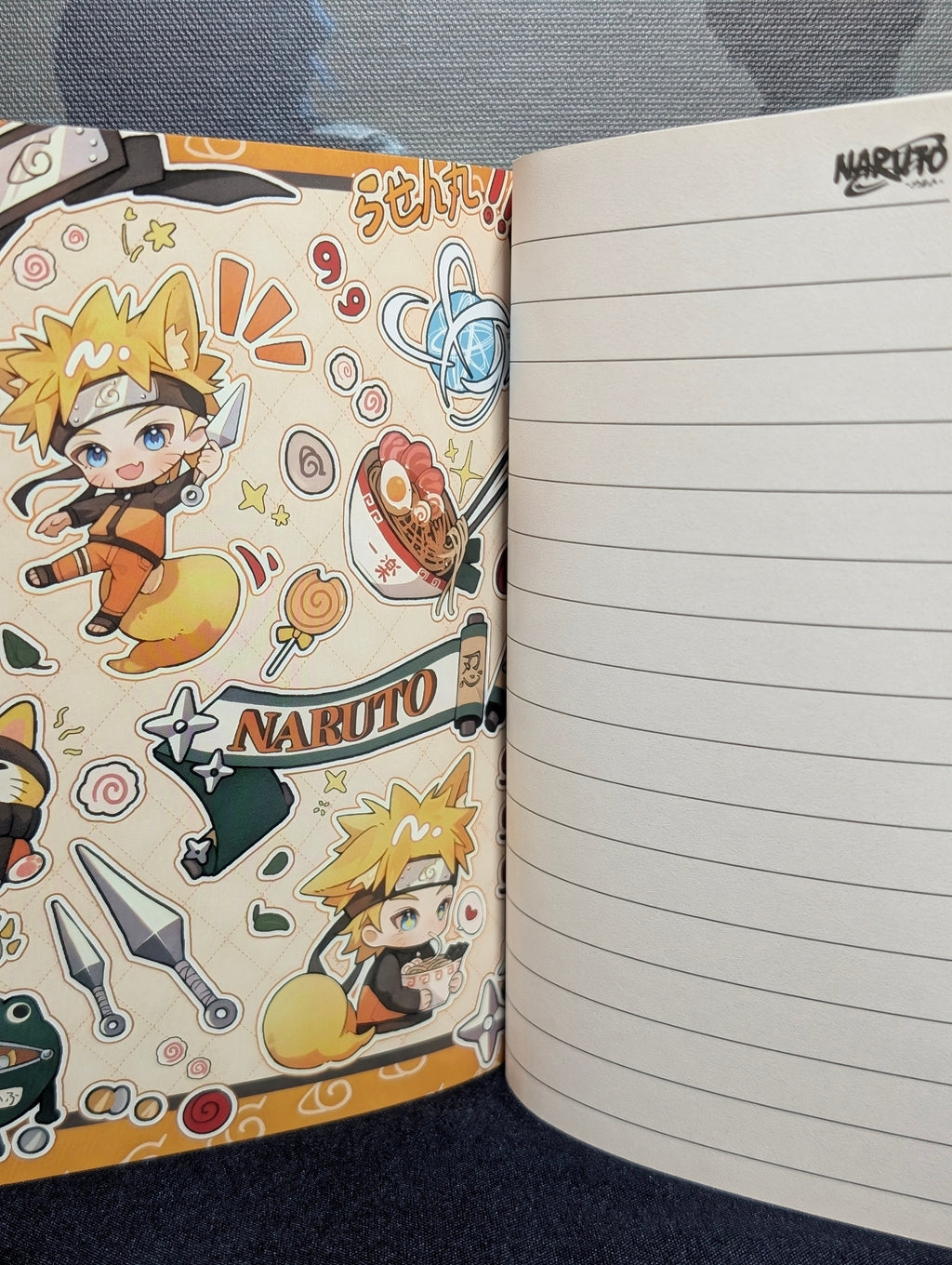 Naruto Notebook — შიგნის გვერდი