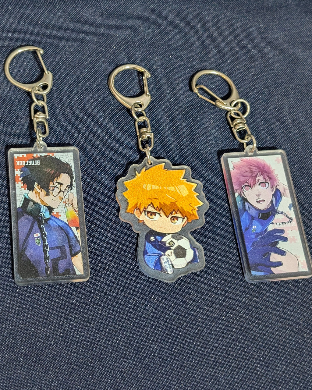 Blue Lock Isagi Yoichi Chibi Keychain