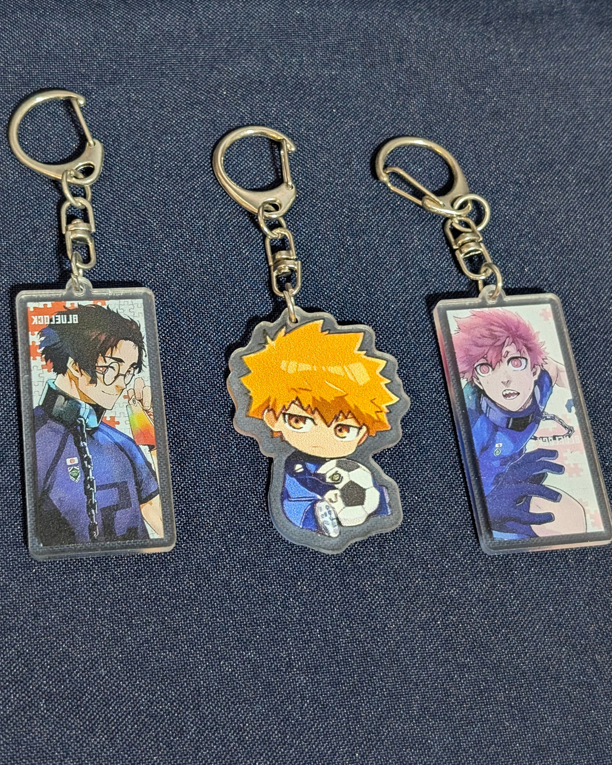 Blue Lock Isagi Yoichi Chibi Keychain