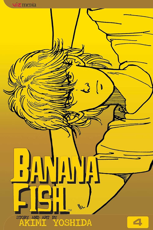 Banana Fish Vol. 4 გარეკანი — Akimi Yoshida