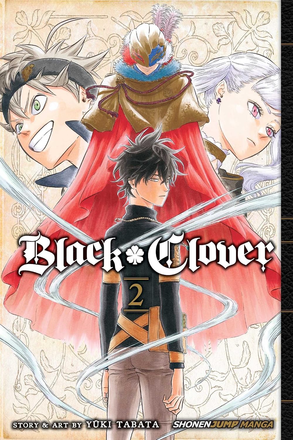Black Clover Vol. 2 გარეკანი — Yuki Tabata