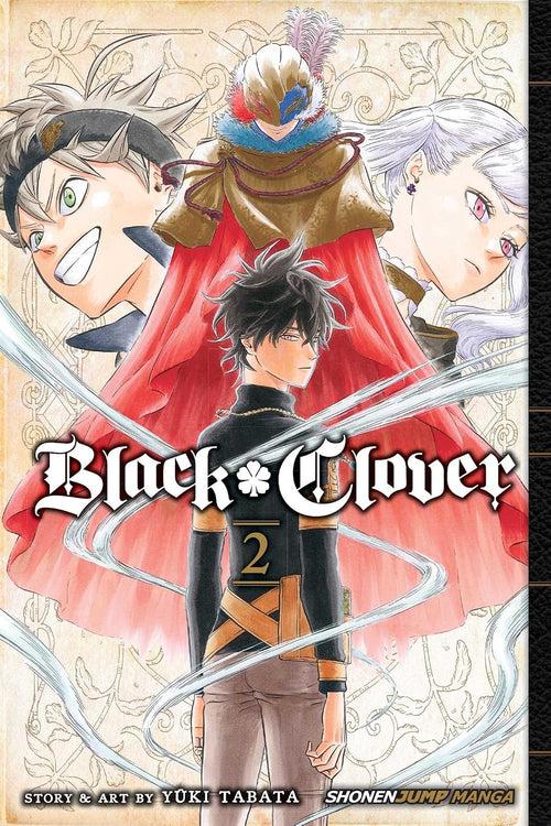 Black Clover Vol. 2 გარეკანი — Yuki Tabata
