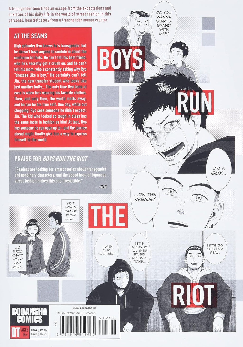 Boys Run the Riot, Vol. 1 - წინა გარეკანი