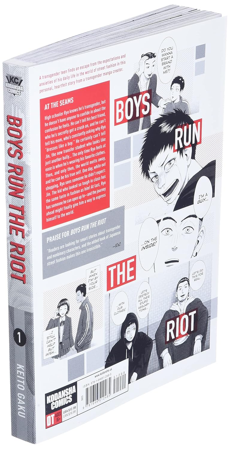Boys Run the Riot, Vol. 1 - უკანა გარეკანი დეტალი