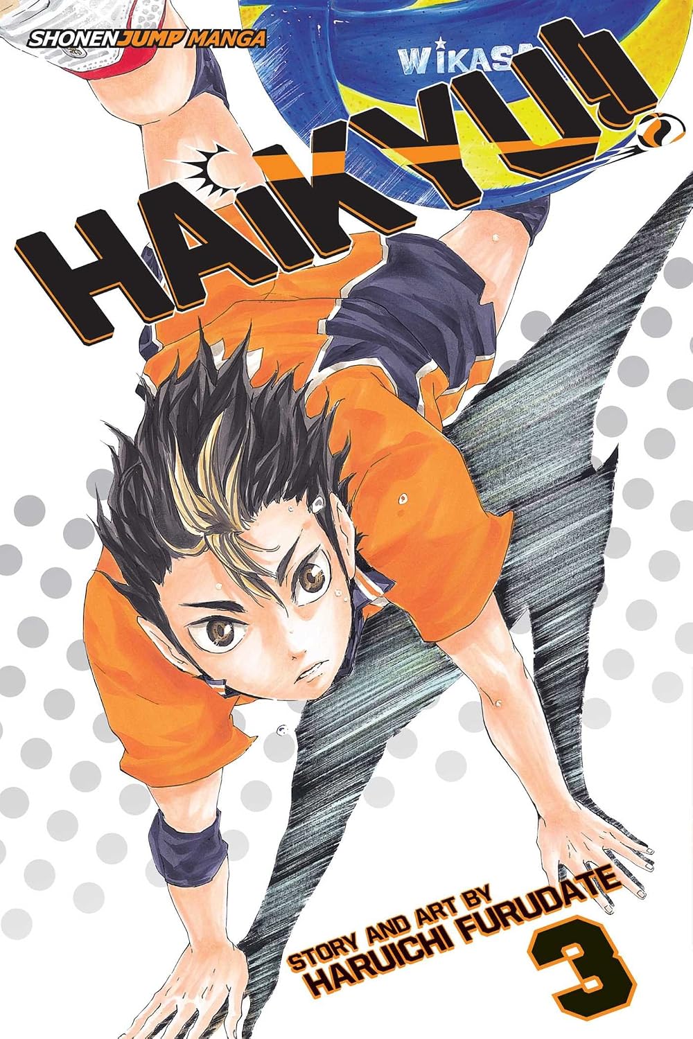 Haikyu!! Vol. 3 გარეკანი — Haruichi Furudate
