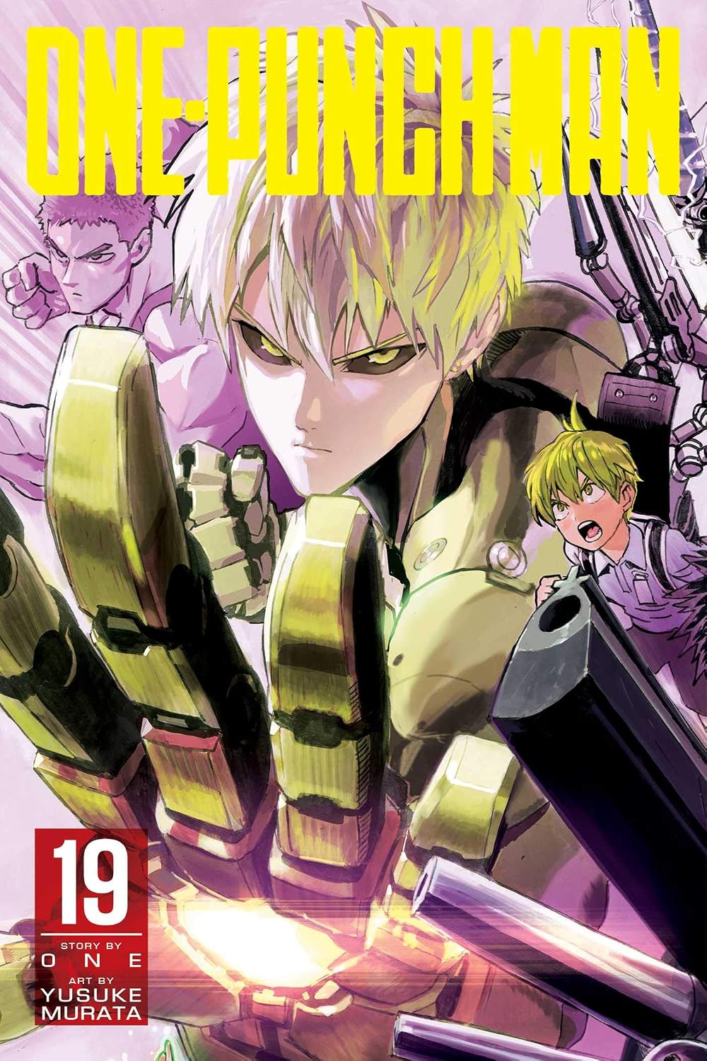 One-Punch Man Vol. 19 გარეკანი - ONE, Yusuke Murata