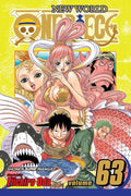One Piece Vol. 63 გარეკანი — Eiichiro Oda