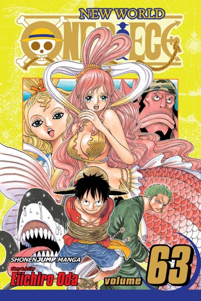 One Piece Vol. 63 გარეკანი — Eiichiro Oda